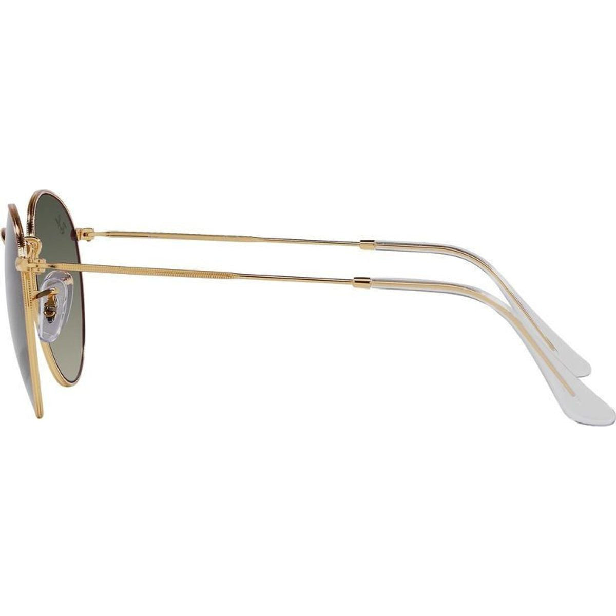 Round Metal RB3447, Gold/Grey Gradient Glass Lenses 53 Eye Size