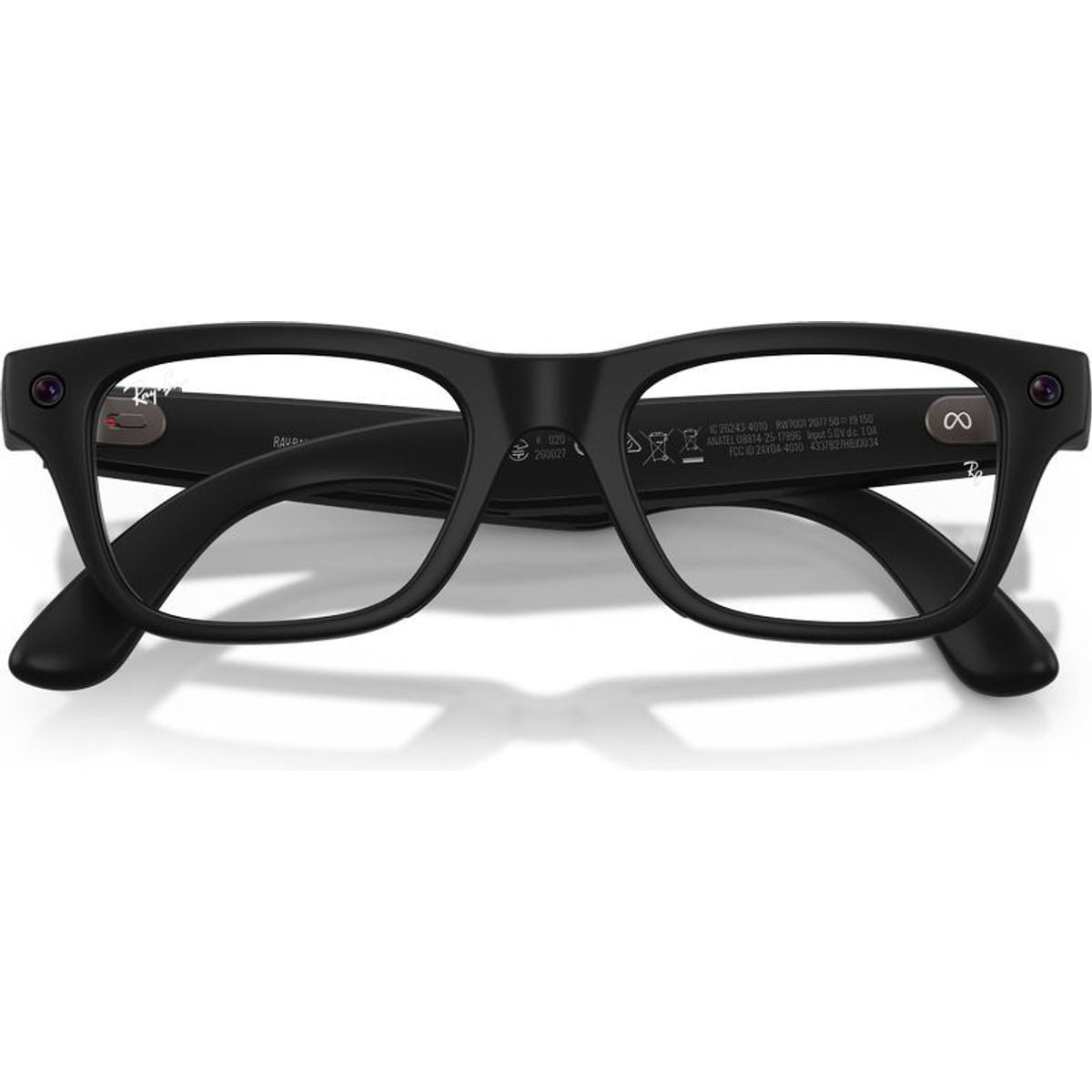 Meta Blayzer Optics (Gen 2) RW7001, Matte Black/Clear Lenses 50 Eye Size