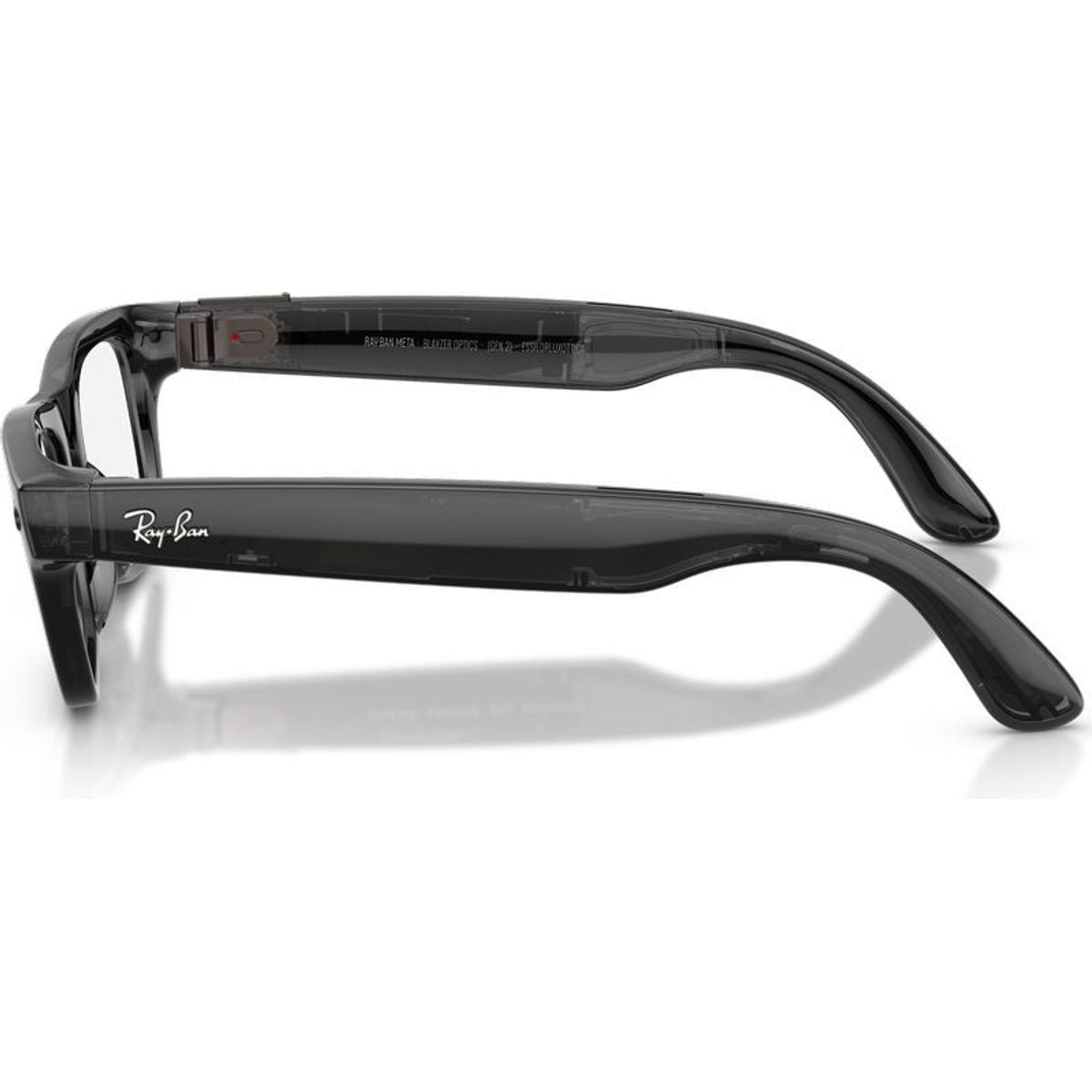 Meta Blayzer Optics (Gen 2) RW7001, Transparent Black/Clear Lenses 54 Eye Size