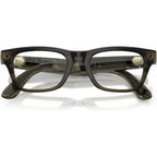 Meta Blayzer Optics (Gen 2) RW7001, Transparent Dark Olive/Clear Lenses 50 Eye Size