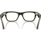 Meta Blayzer Optics (Gen 2) RW7001, Transparent Dark Olive/Clear Lenses 50 Eye Size