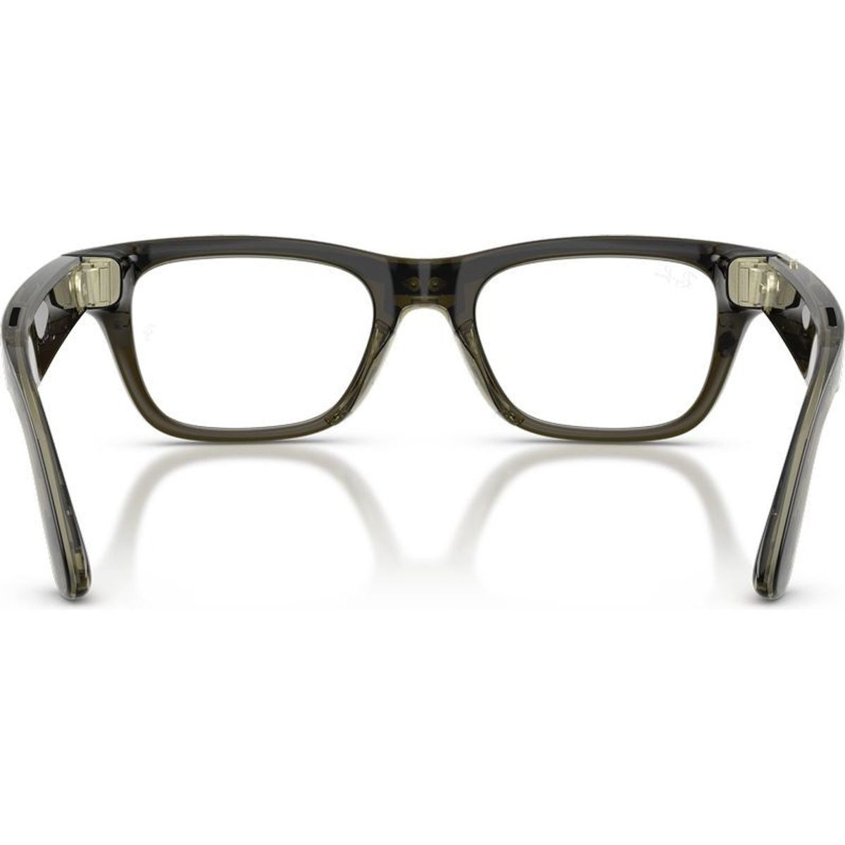 Meta Blayzer Optics (Gen 2) RW7001, Transparent Dark Olive/Clear Lenses 50 Eye Size