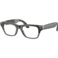 Meta Blayzer Optics (Gen 2) RW7001, Transparent Ice Grey/Clear Lenses 50 Eye Size