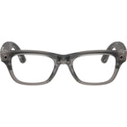 Meta Blayzer Optics (Gen 2) RW7001, Transparent Ice Grey/Clear Lenses 54 Eye Size