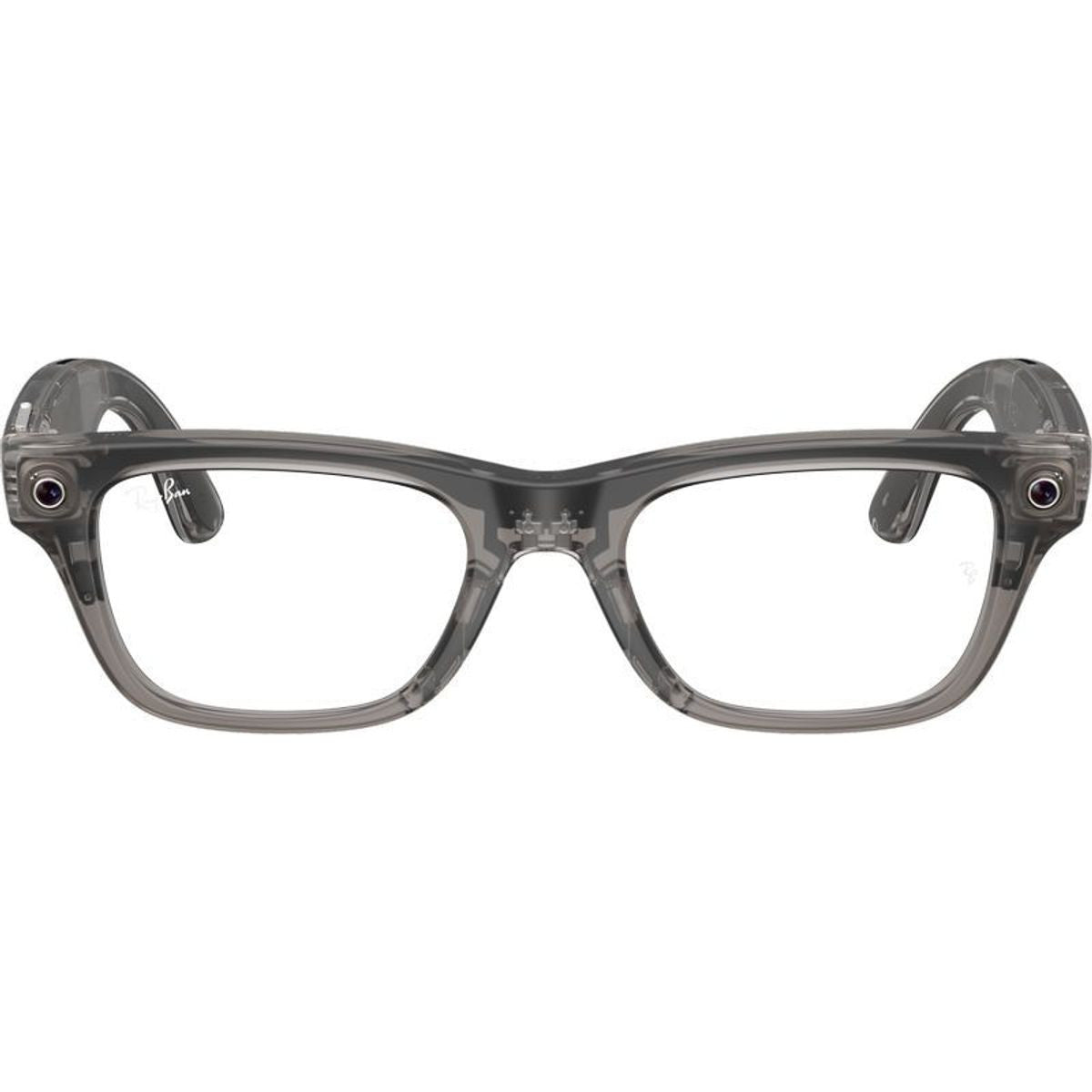 Meta Blayzer Optics (Gen 2) RW7001, Transparent Ice Grey/Clear Lenses 54 Eye Size