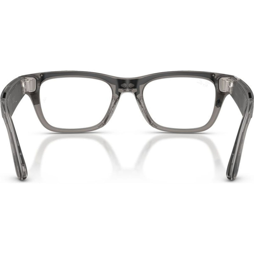 Meta Blayzer Optics (Gen 2) RW7001, Transparent Ice Grey/Clear Lenses 50 Eye Size