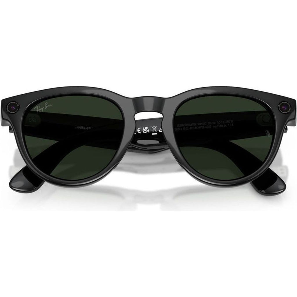 Meta Headliner (Gen 2) RW4013, Shiny Black/Graphite Green Transitions Lenses
