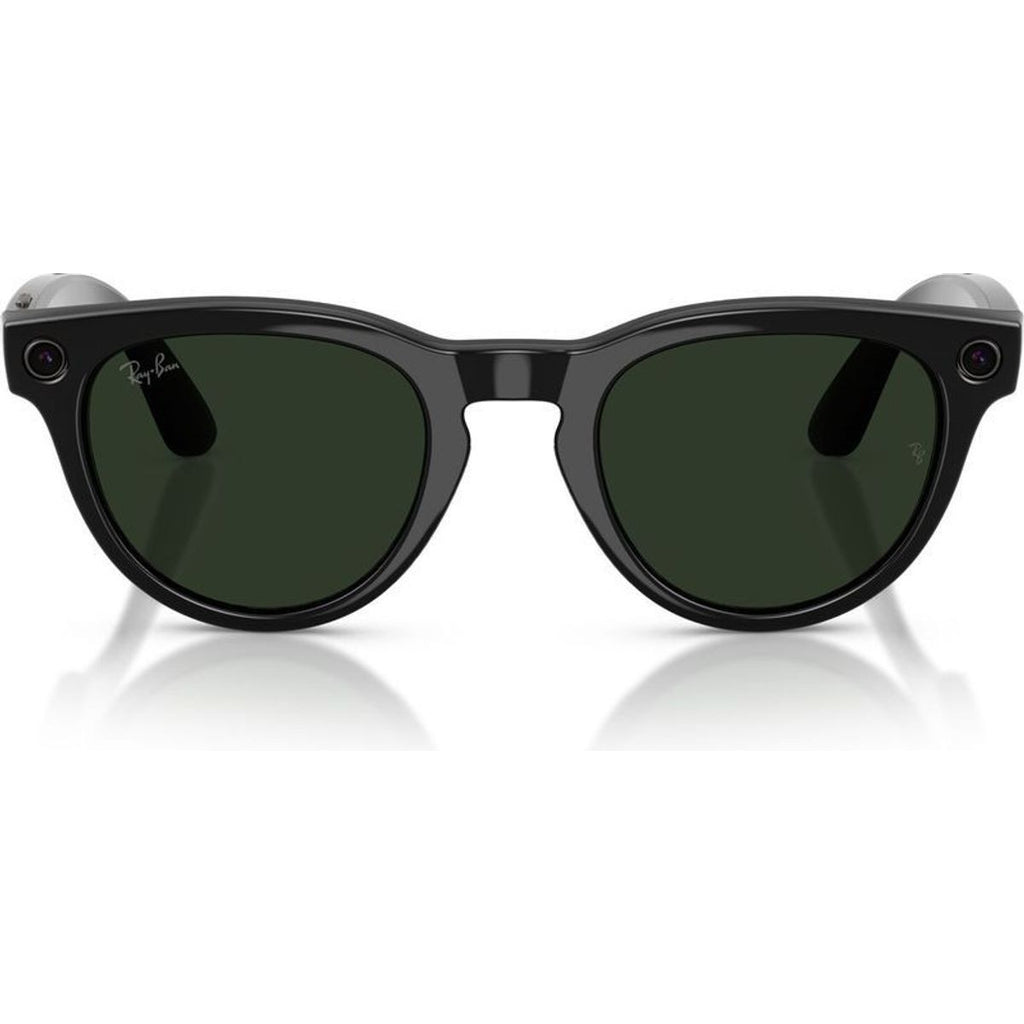 Meta Headliner (Gen 2) RW4013, Shiny Black/Graphite Green Transitions Lenses