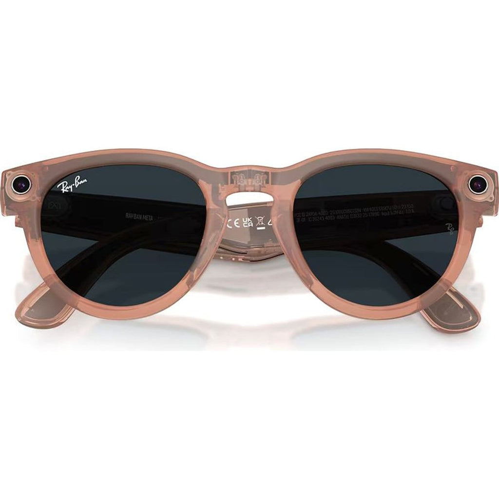 Meta Headliner (Gen 2) RW4013, Matte Peach/Grey Transitions Lenses