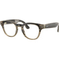 Meta Scriber Optics (Gen 2) RW7002, Transparent Stone Beige/Clear Lenses
