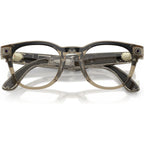 Meta Scriber Optics (Gen 2) RW7002, Transparent Stone Beige/Clear Lenses