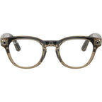 Meta Scriber Optics (Gen 2) RW7002, Transparent Stone Beige/Clear Lenses