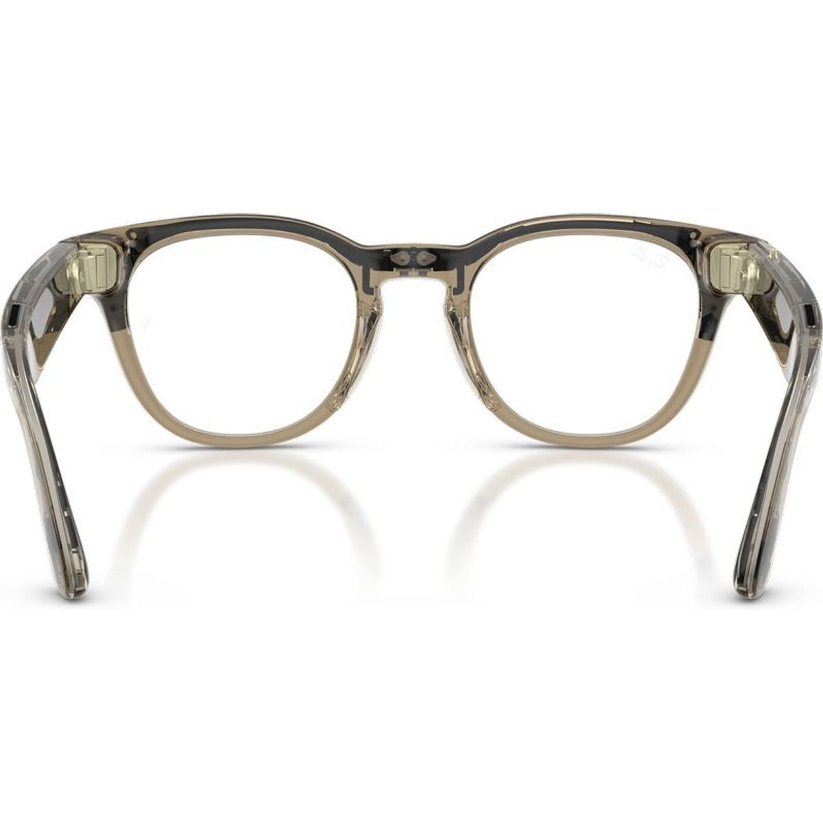 Meta Scriber Optics (Gen 2) RW7002, Transparent Stone Beige/Clear Lenses