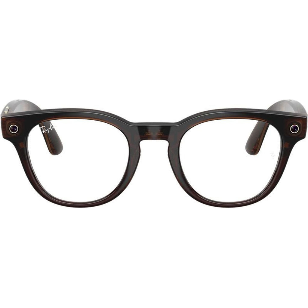 Meta Scriber Optics (Gen 2) RW7002, Transparent Umber/Clear Lenses
