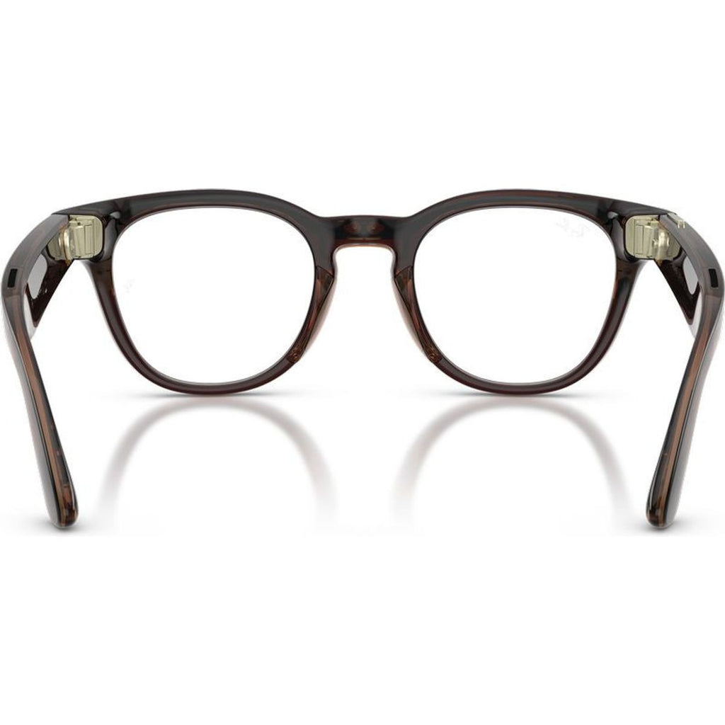 Meta Scriber Optics (Gen 2) RW7002, Transparent Umber/Clear Lenses
