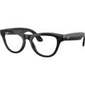 Meta Skyler (Gen 2) RW4014, Shiny Black/Amethyst Transitions Lenses