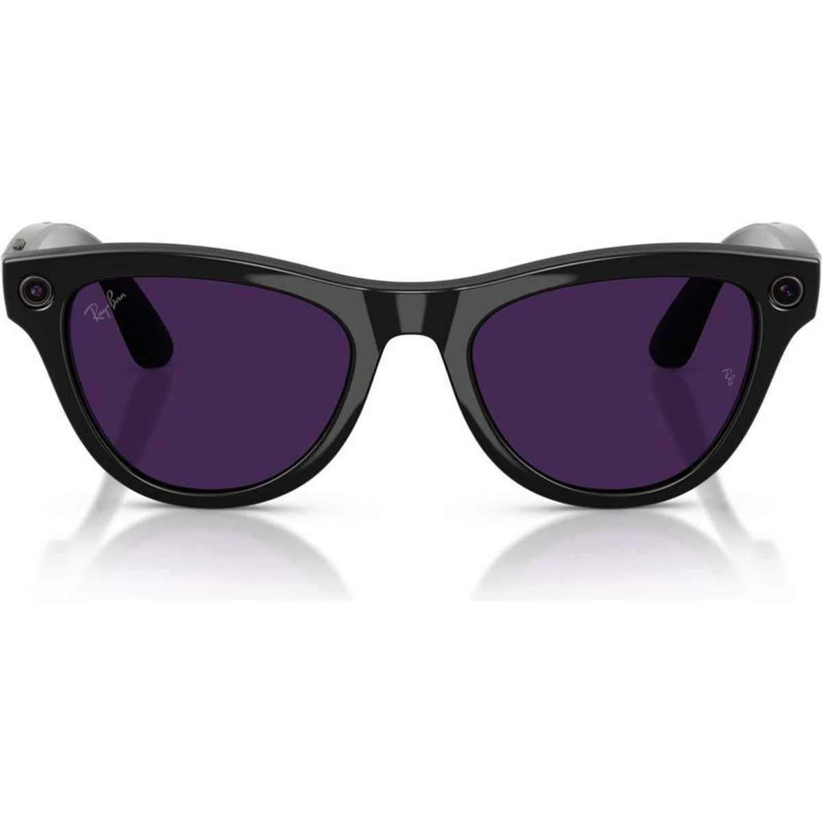Meta Skyler (Gen 2) RW4014, Shiny Black/Amethyst Transitions Lenses