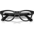 Meta Skyler (Gen 2) RW4014, Shiny Black/Clear Blue Light Lenses