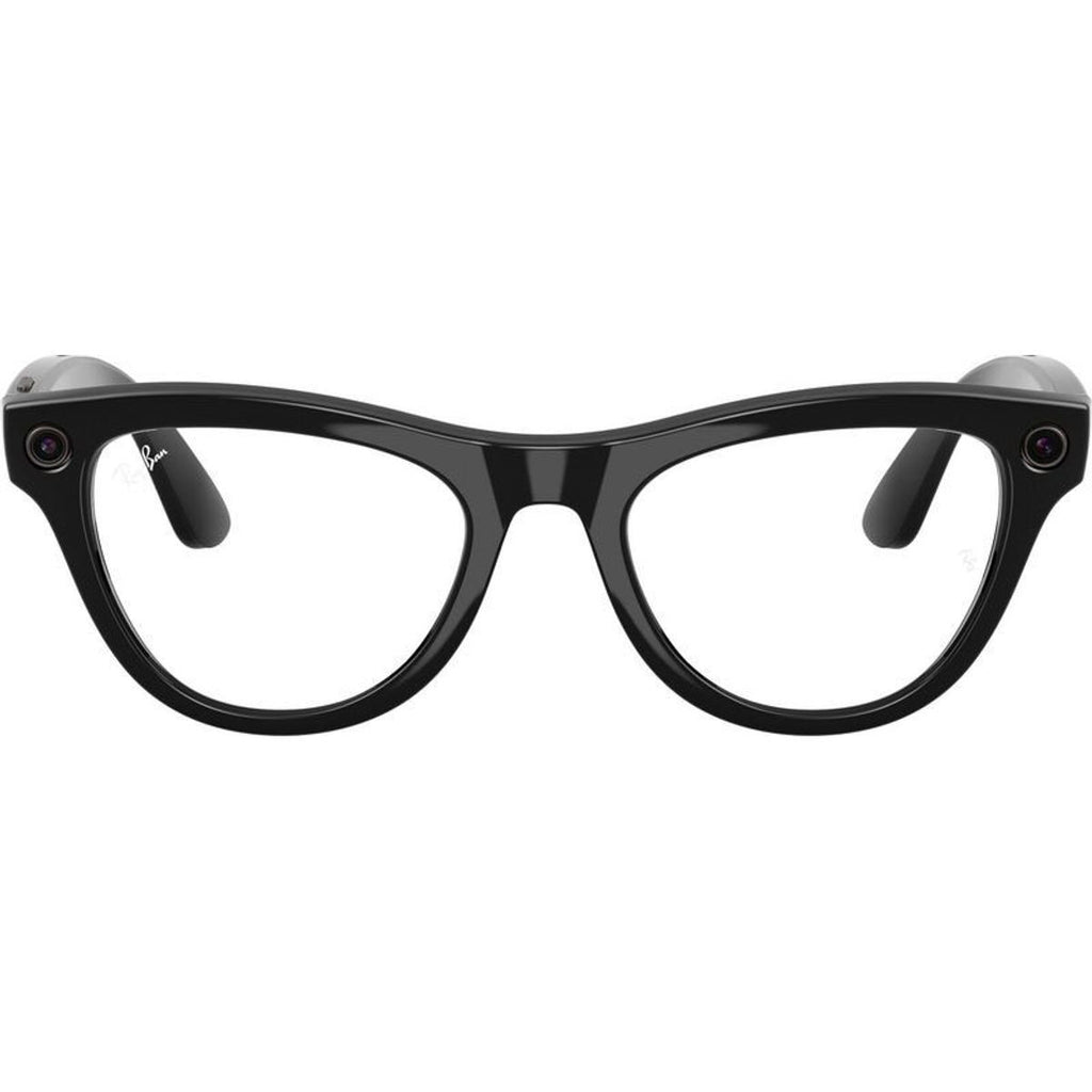 Meta Skyler (Gen 2) RW4014, Shiny Black/Clear Blue Light Lenses