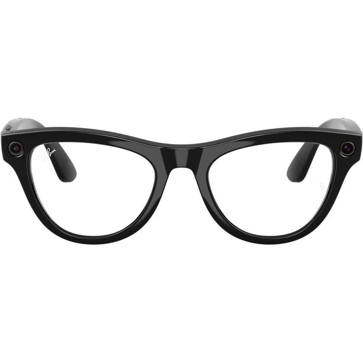 Meta Skyler (Gen 2) RW4014, Shiny Black/Clear Blue Light Lenses