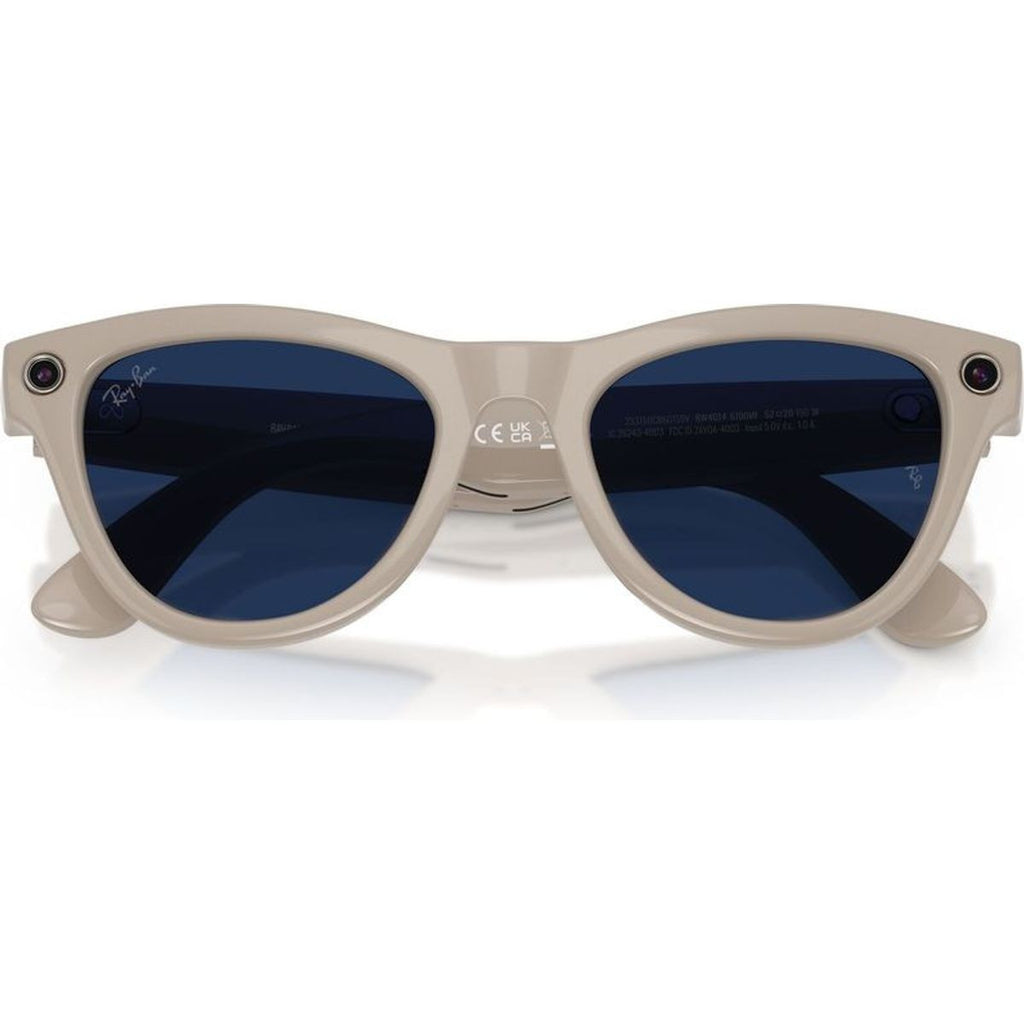 Meta Skyler (Gen 2) RW4014, Chalky Grey/Sapphire Transitions Lenses