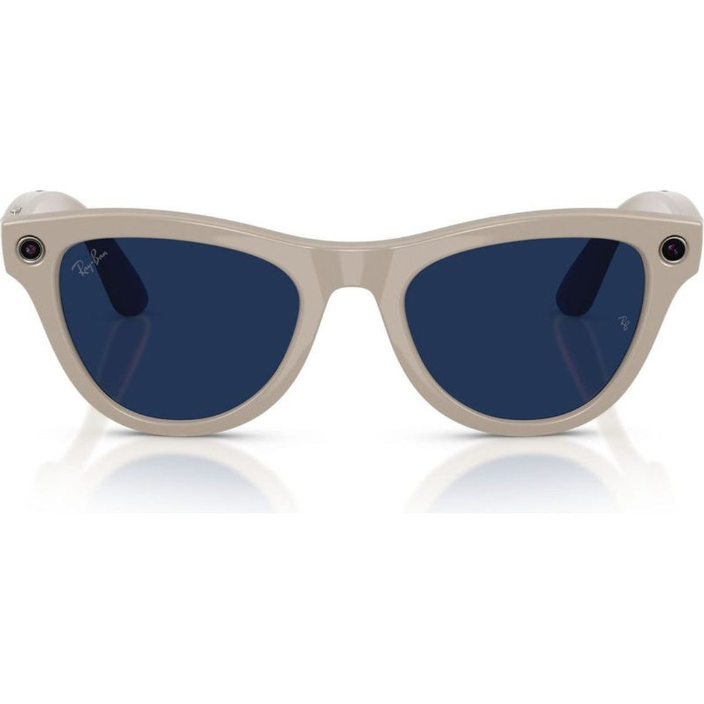 Meta Skyler (Gen 2) RW4014, Chalky Grey/Sapphire Transitions Lenses