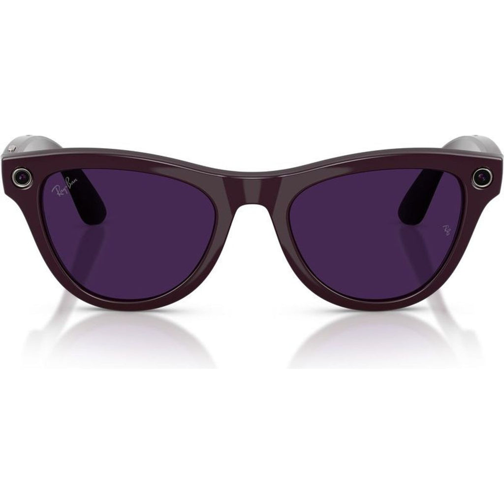 Meta Skyler (Gen 2) RW4014, Shiny Mystic Violet/Amethyst Transitions Lenses