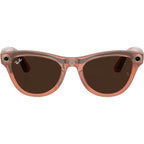 Meta Skyler (Gen 2) RW4014, Peach/Brown Transitions Lenses