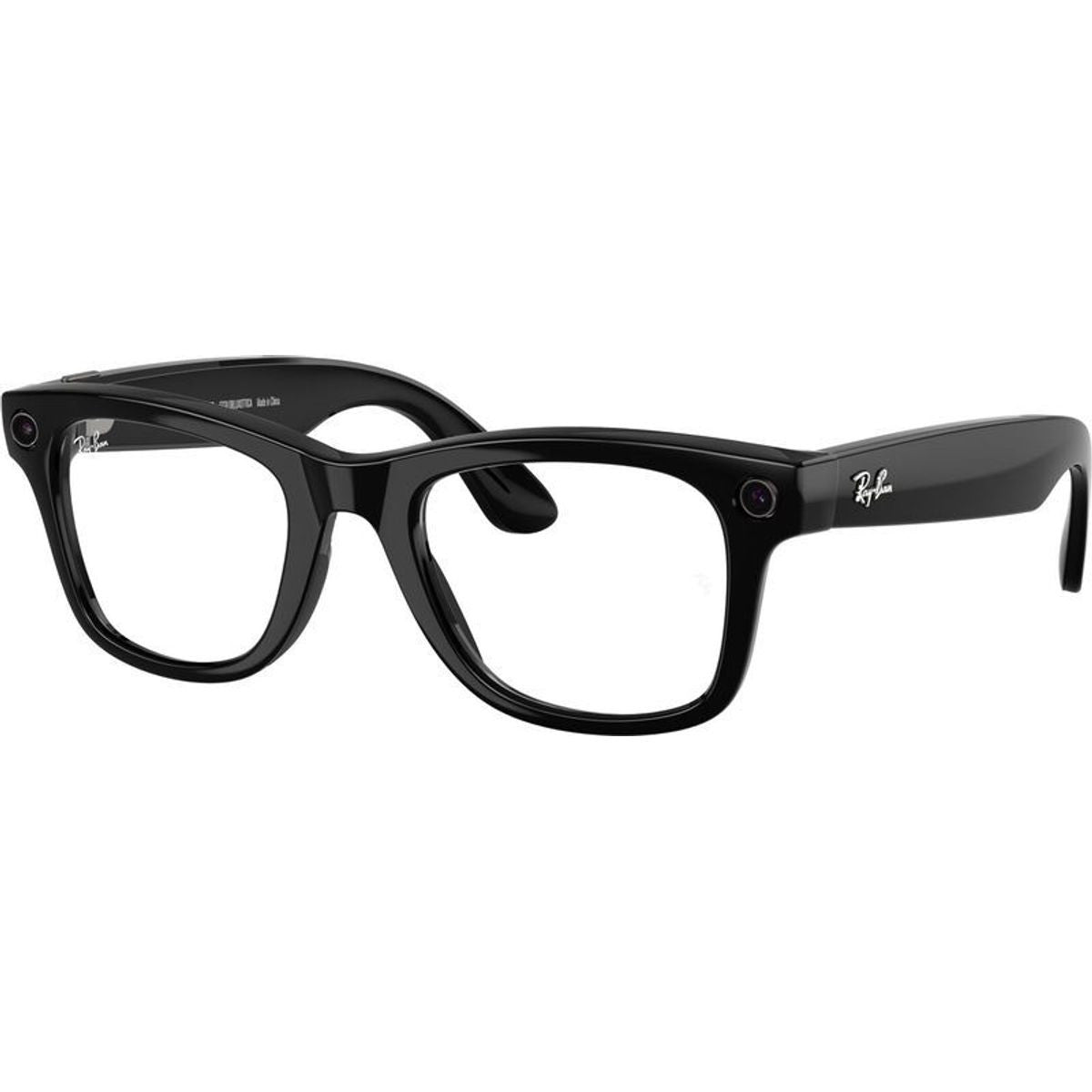 Meta Wayfarer (Gen 2) RW4012, Shiny Black/Graphite Green Transitions Lenses 50 Eye Size
