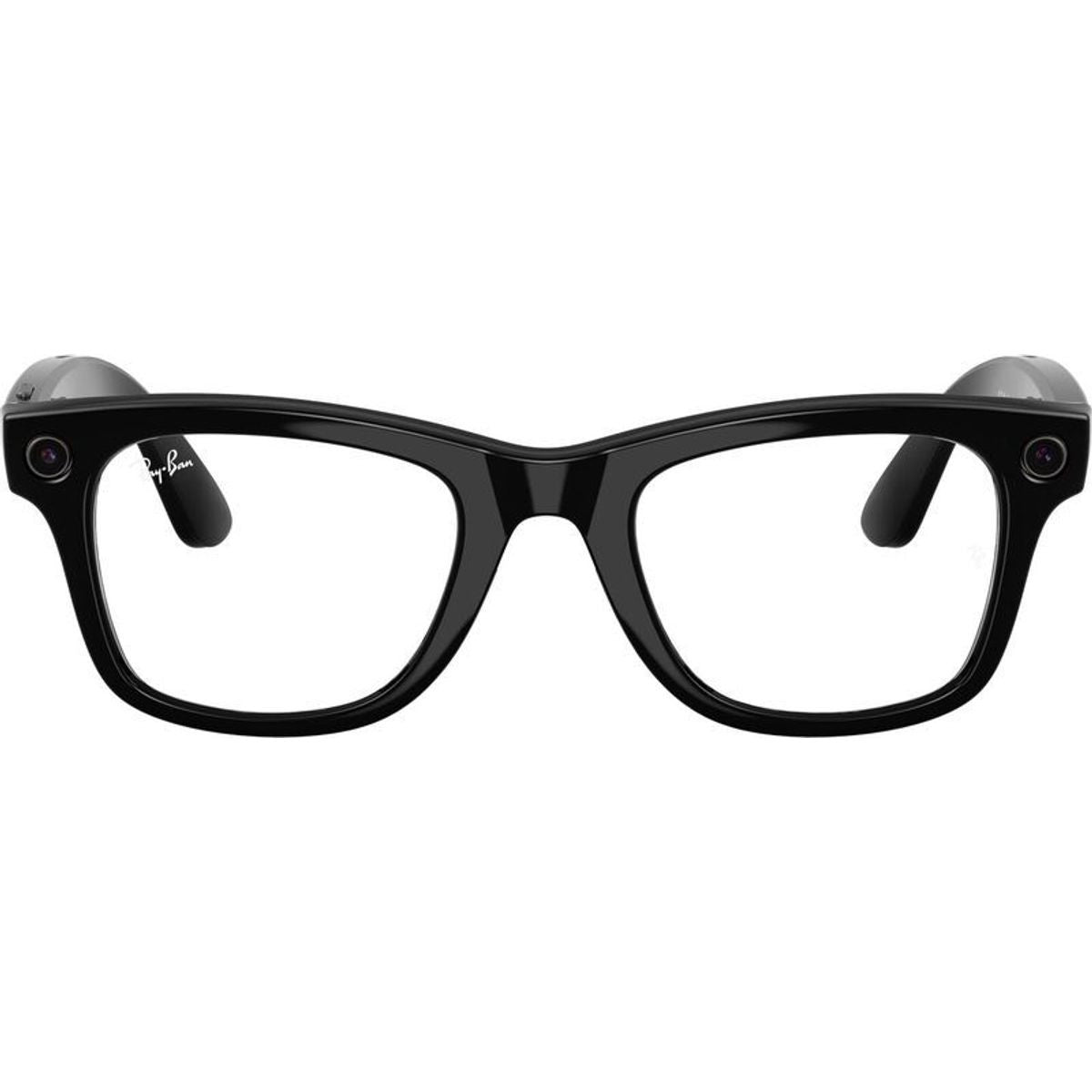 Meta Wayfarer (Gen 2) RW4012, Shiny Black/Graphite Green Transitions Lenses 53 Eye Size