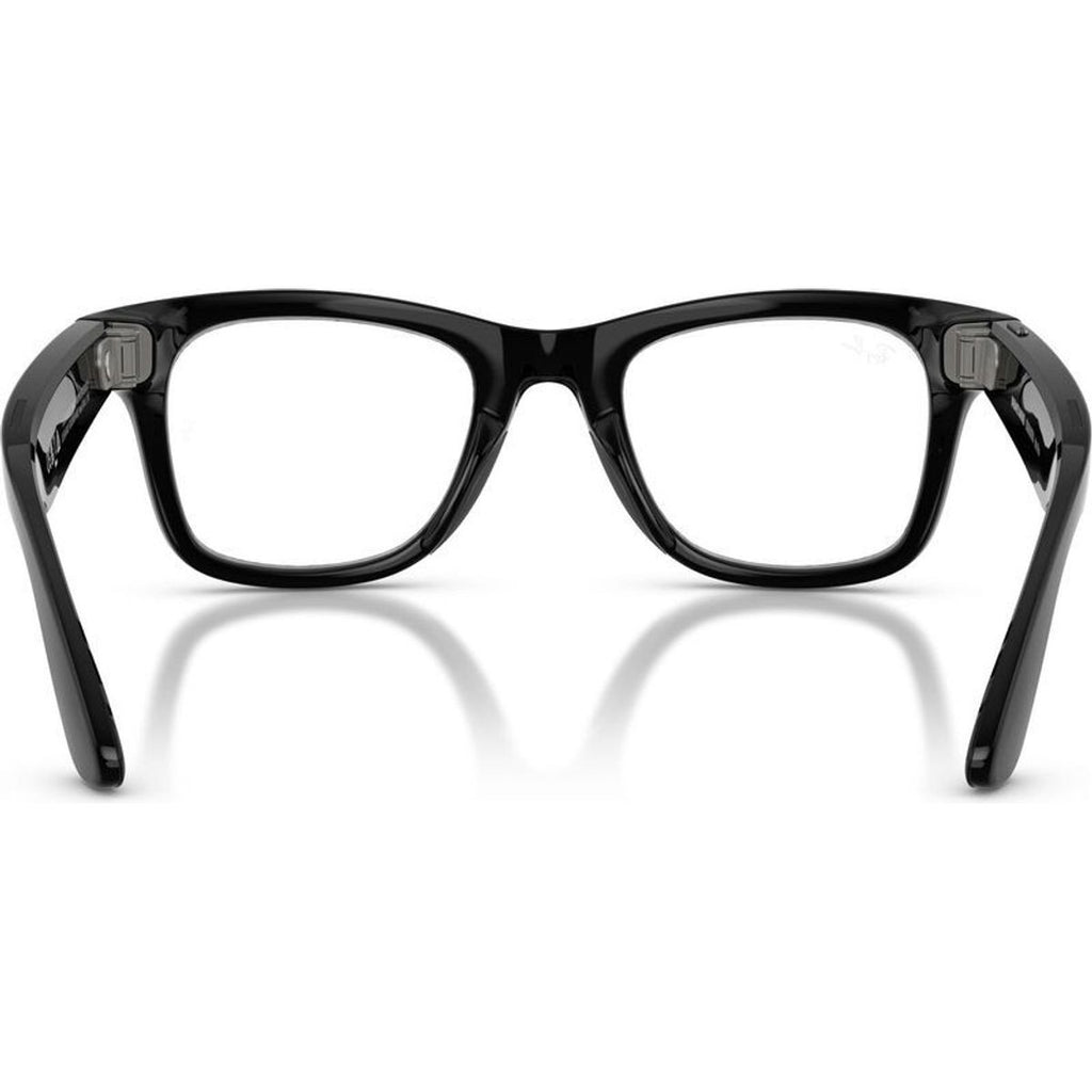 Meta Wayfarer (Gen 2) RW4012, Shiny Black/Graphite Green Transitions Lenses 50 Eye Size