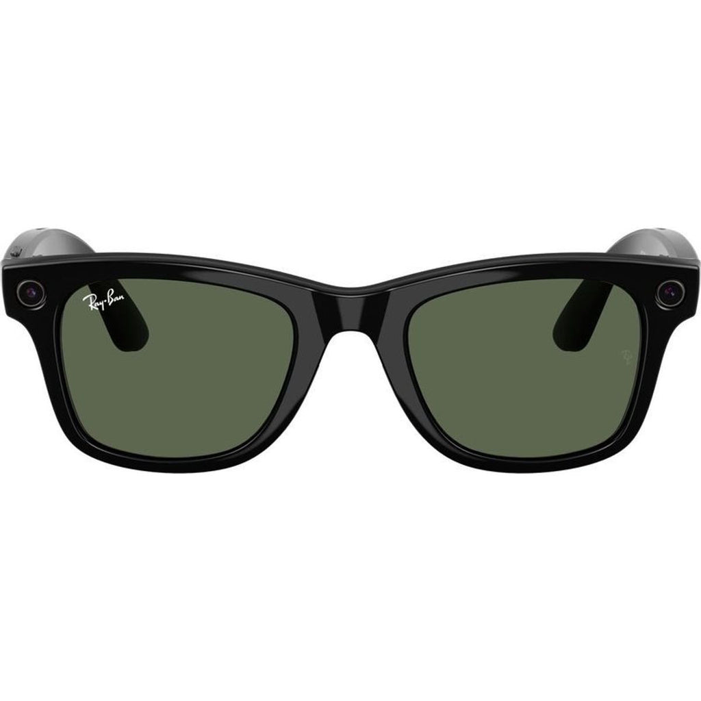 Meta Wayfarer (Gen 2) RW4012, Shiny Black/G15 Lenses 50 Eye Size