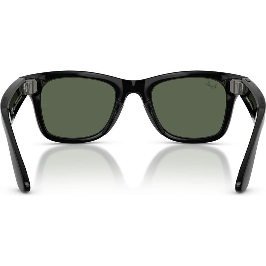 Meta Wayfarer (Gen 2) RW4012, Shiny Black/G15 Lenses 50 Eye Size