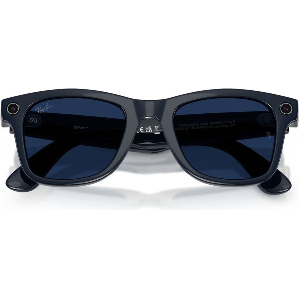 Meta Wayfarer (Gen 2) RW4012, Cosmic Blue/Sapphire Transitions Lenses 50 Eye Size