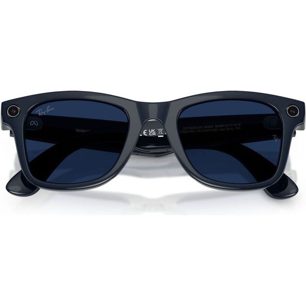 Meta Wayfarer (Gen 2) RW4012, Cosmic Blue/Sapphire Transitions Lenses 53 Eye Size