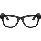 Meta Wayfarer (Gen 2) RW4012, Matte Black/Clear Blue Light Lenses 50 Eye Size