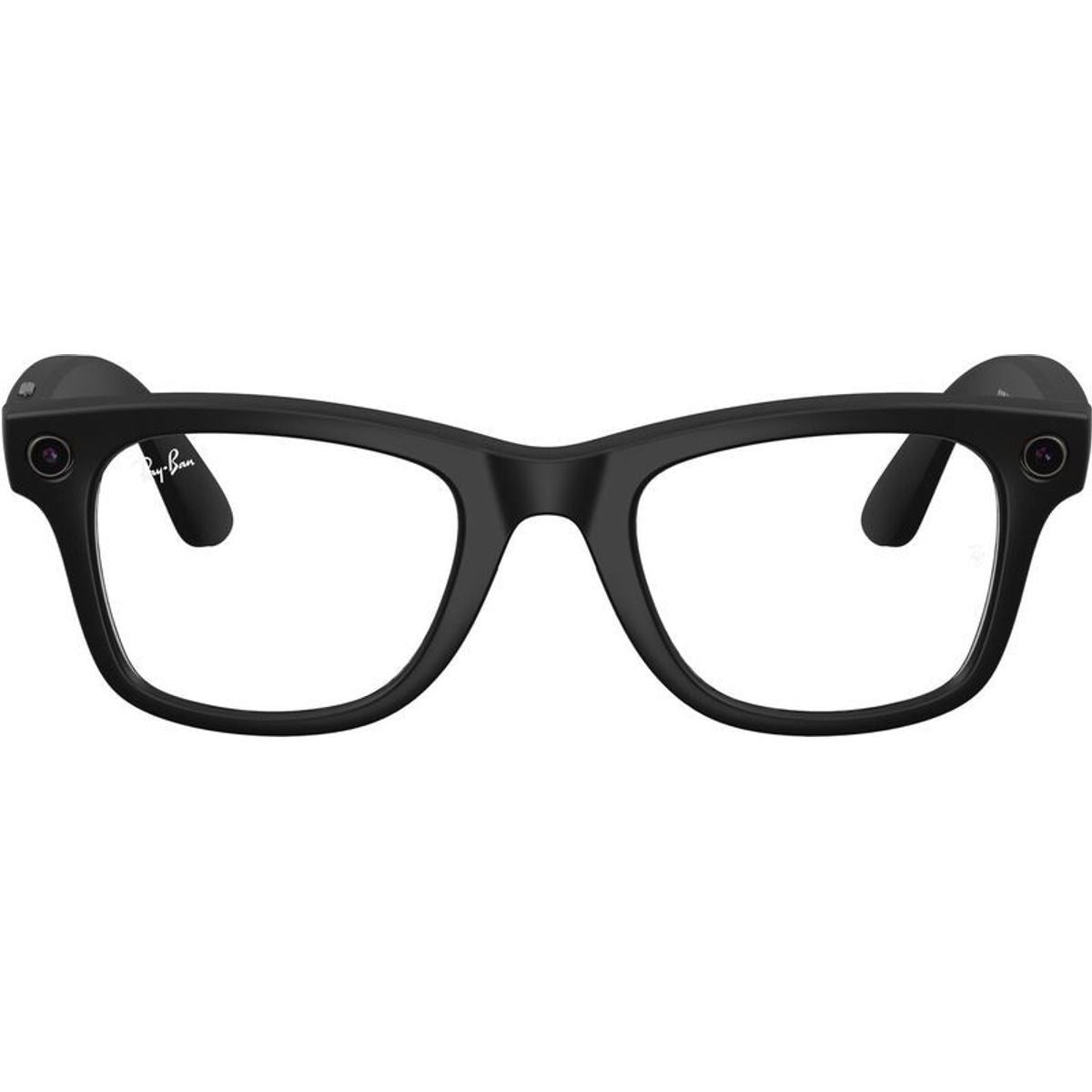 Meta Wayfarer (Gen 2) RW4012, Matte Black/Clear Blue Light Lenses 50 Eye Size