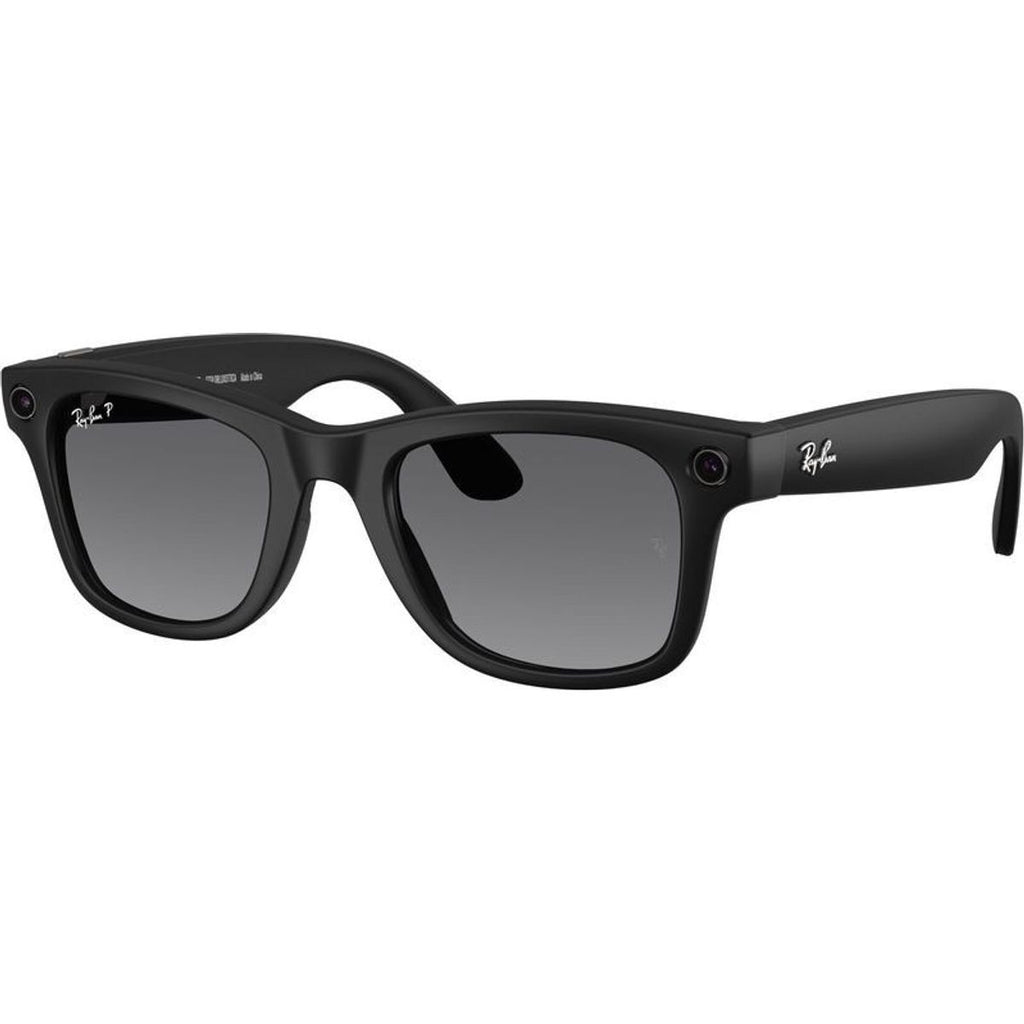 Meta Wayfarer (Gen 2) RW4012, Matte Black/Graphite Gradient Polarised Lenses 53 Eye Size