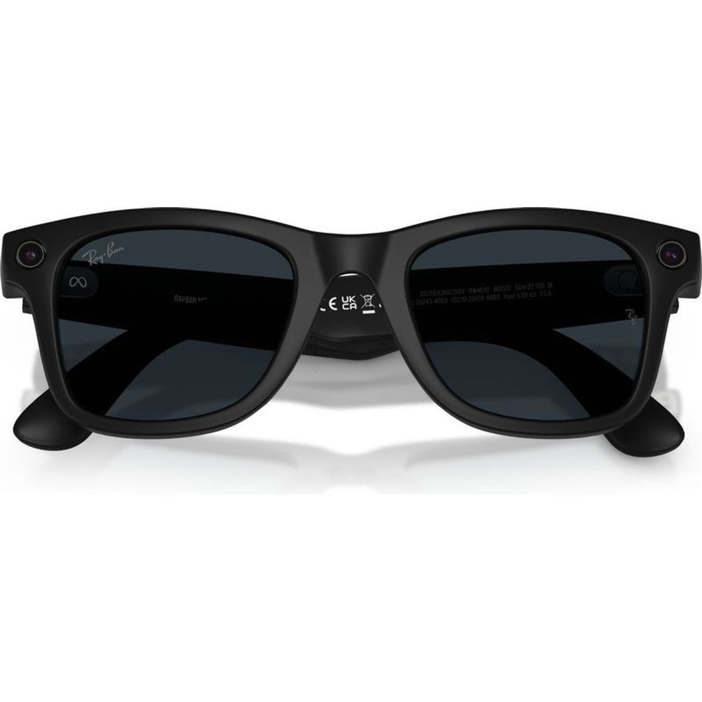 Meta Wayfarer (Gen 2) RW4012, Matte Black/Grey Transitions Lenses 50 Eye Size
