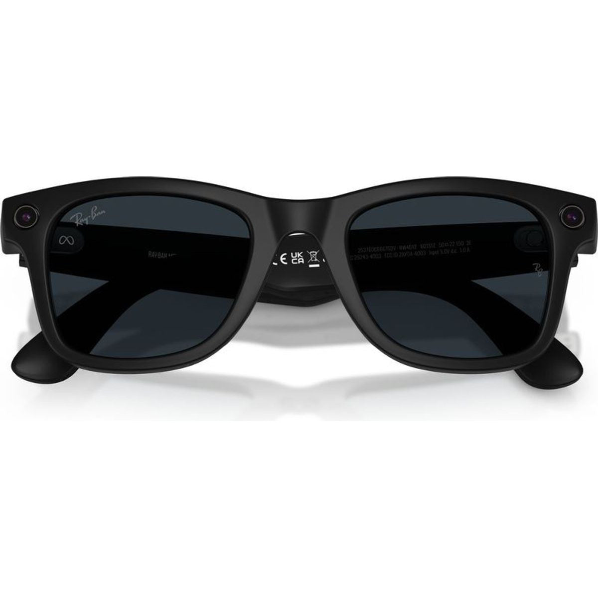 Meta Wayfarer (Gen 2) RW4012, Matte Black/Grey Transitions Lenses 50 Eye Size