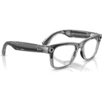 Meta Wayfarer (Gen 2) RW4012, Transparent Grey/Sapphire Transitions Lenses 53 Eye Size