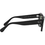 State Street RB2186, Black/Green Glass Lenses 52 Eye Size