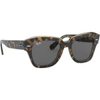 State Street RB2186, Havana and Transparent Brown/Dark Grey Glass Lenses 49 Eye Size
