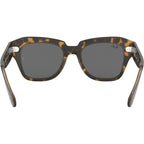 State Street RB2186, Havana and Transparent Brown/Dark Grey Glass Lenses 49 Eye Size