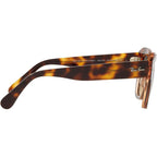 State Street RB2186, Havana on Transparent Pink/Brown Blue Gradient Glass Lenses 49 Eye Size