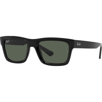 Warren RB4396, Black/Dark Green Lenses 54 Eye Size