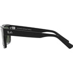 Warren RB4396, Black/Dark Green Lenses 57 Eye Size