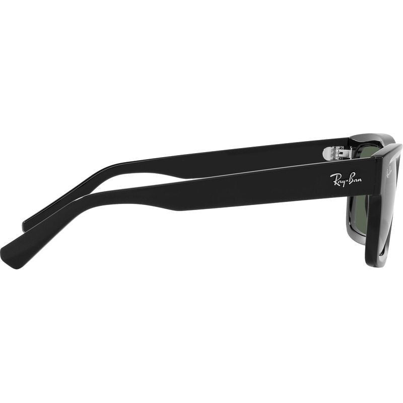 Warren RB4396, Black/Dark Green Lenses 54 Eye Size