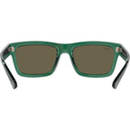 Warren RB4396, Transparent Green/Brown Lenses 54 Eye Size