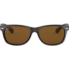 New Wayfarer Classic RB2132, Tortoise/Brown Polarised Glass Lenses 55 Eye Size
